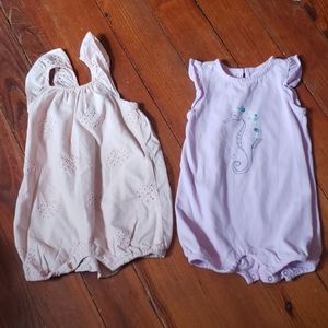 Set of 2 Gap Rompers 3-6m